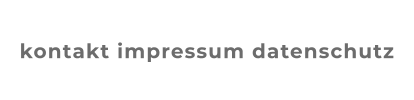 kontakt impressum datenschutz